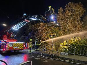 Bild: Wohnungsbrand in der Lebacher Straße