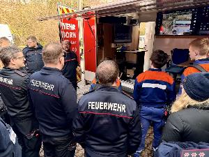 Bild: Besuch der Jugendfeuerwehr Gersheim in Eppelborn