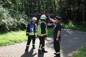 Bild: Einweisung durch den Übungsleiter