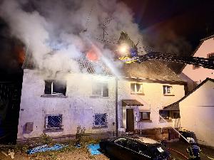 Bild: Wohnhausbrand in Dirmingen