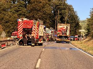 Bild: Feuerwehr Eppelborn unterstützte bei großem Waldbrand bei Ottweiler