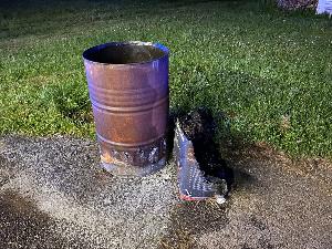 Bild: Brand in einer Garage in der Bruchstraße