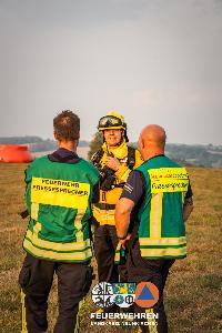 Bild: Waldbrand im Hosterwald: 78 Stunden gemeinsam gegen die Flammen