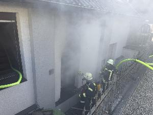 Bild: Küchenbrand in der Lebacher Straße