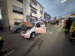 Bild: Verkehrsunfall in der Rathausstraße