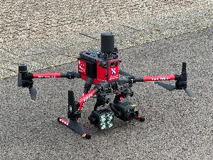 Bild: Neue Drohne bei der Feuerwehr Eppelborn im Einsatz