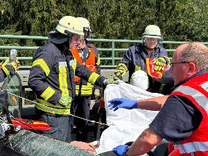 Bild: Verkehrsunfall auf der Autobahn A1