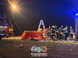 Bild: Waldbrand im Hosterwald: 78 Stunden gemeinsam gegen die Flammen