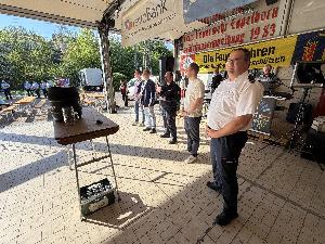Bild: Eröffnung mit Faßanstich