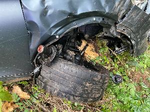 Bild: Verkehrsunfall auf der Landstraße bei Wiesbach